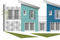 Townhouses drawing